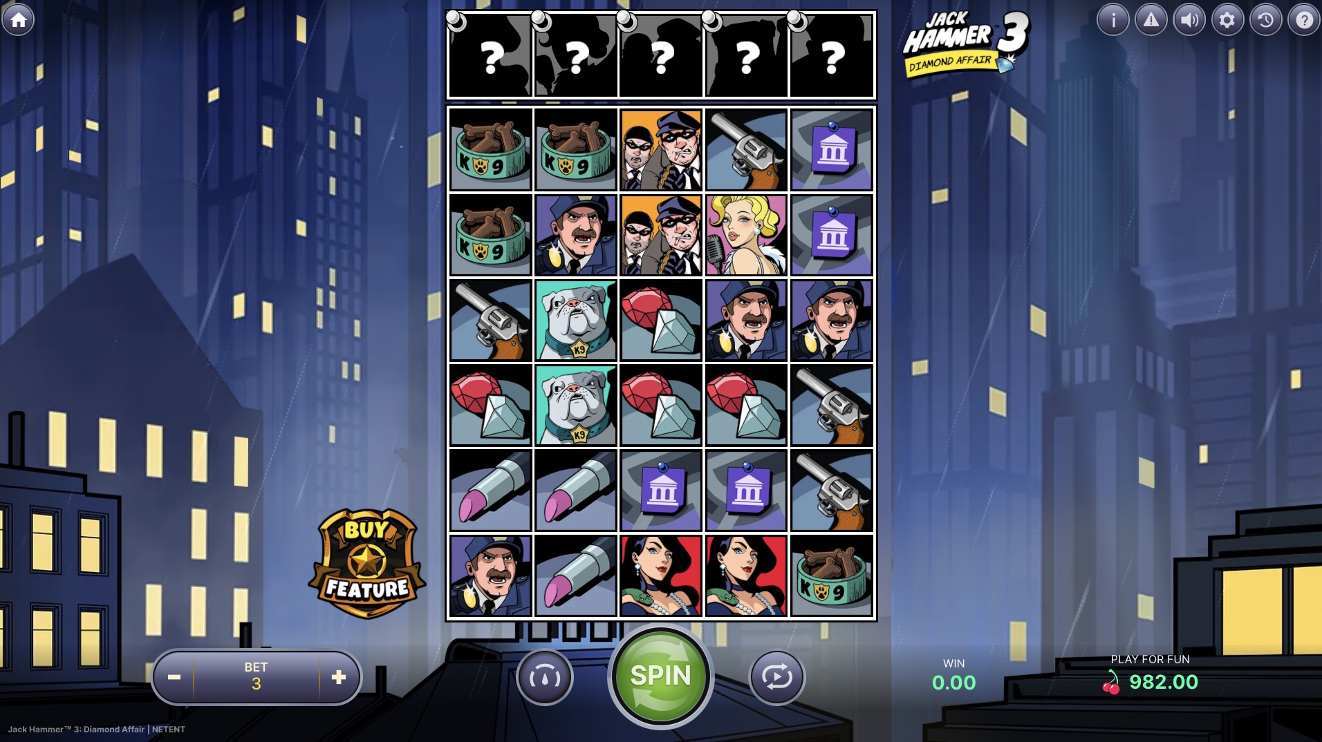  Jack Hammer 3   NetEnt   Rubin Online